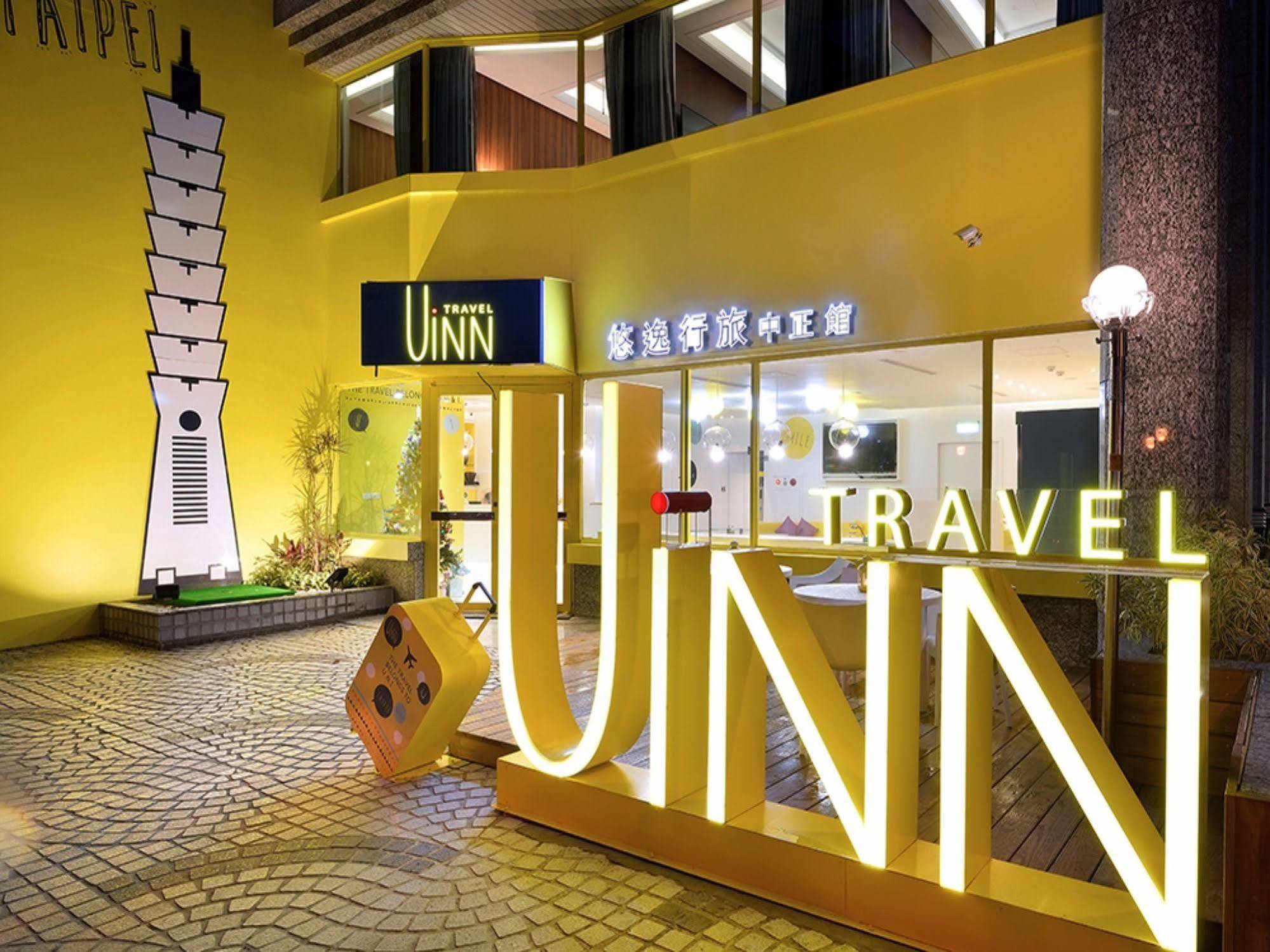 Uinn Travel Hostel Taipeh Exterior foto